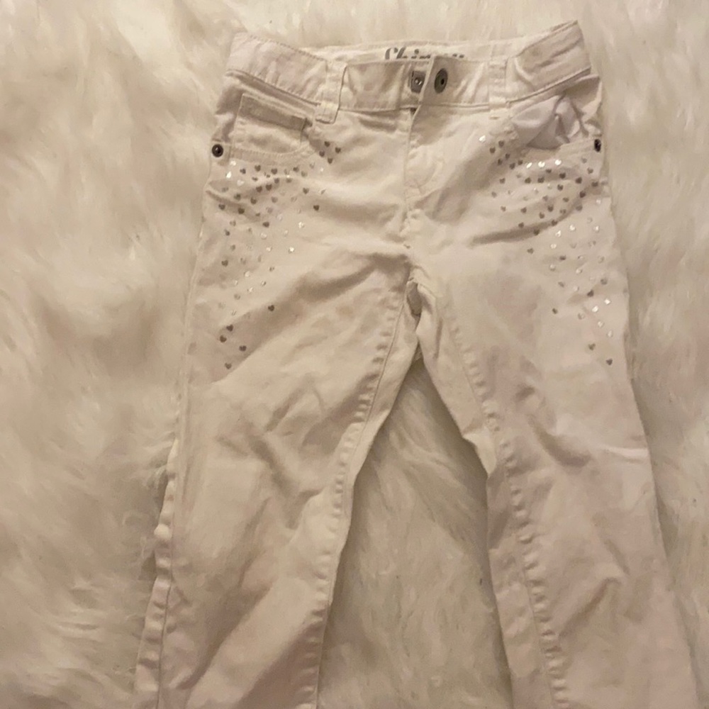 Girls White Jeans